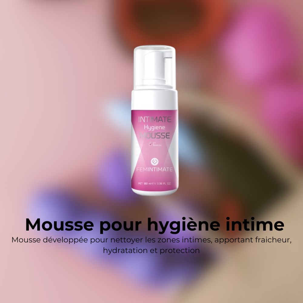 mousse hygiène intime